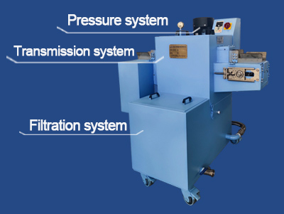 Yüksek Basınçlı Su Sistemli Kireç Çözme Makinesi